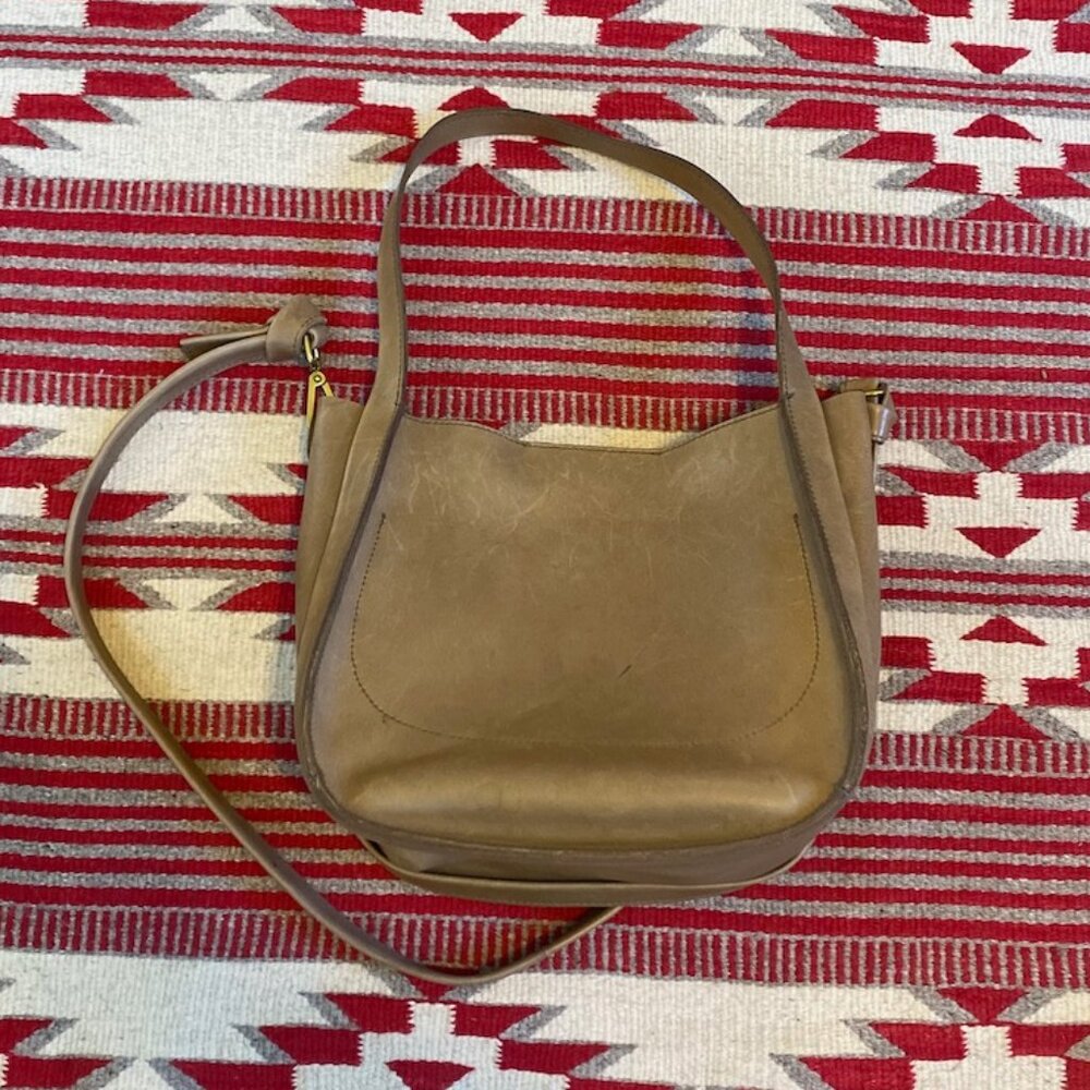 Beautiful J. Crew Leather Shoulder and Handbag. - Picture 10 of 15